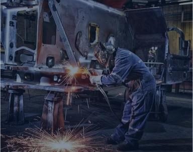 Repair of industrial equipment