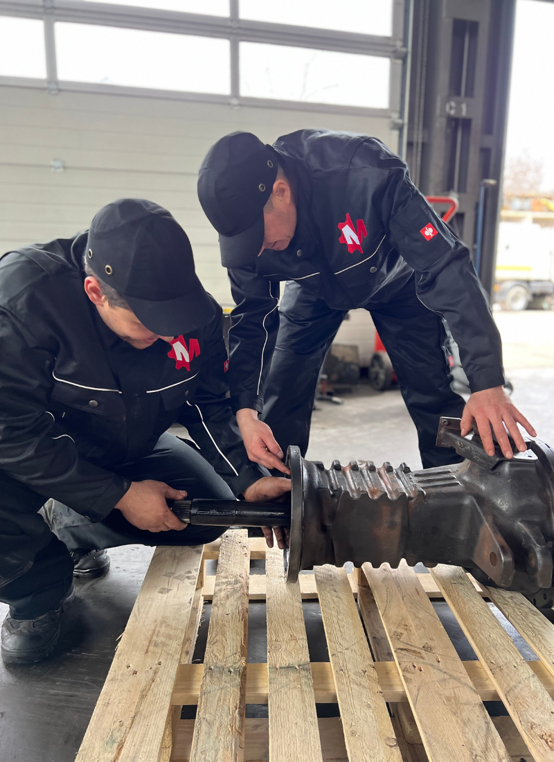 Axle repair